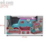 Đồ Chơi Bé Gái - Hộp Xe Bus Quầy Kem, Kẹo - Deluxe Bus Sweet Candy 