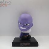  Đồ Chơi Bé Trai - Đầu Lắc Xe Hơi Avenger - Spiderman - Iron Man - Hulk - Captian - Thanos 