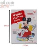  Đồ Chơi - Mickey Lái Xe Đua - Pin Nhạc Đèn 3D 