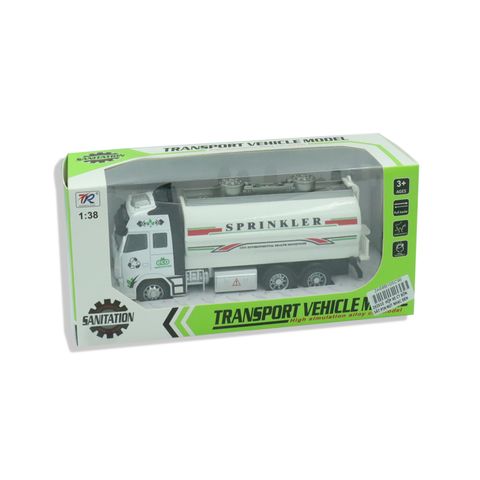  Đồ Chơi Bé Trai - Xe Bồn Sắt Pin Nhạc Đèn 