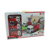  Đồ Chơi Bé Trai - Xe Cứu Hỏa Thang Trớn 3c + Bản đồ 