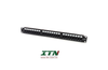 176522422 - Thanh đấu nối CAT 6 UTP 24 cổng có đèn Led, loai dual IDC, màu đen