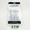 2-1427030-3 - Mặt 3 cổng loại trang trí với nắp sập và nhãn màu trắng Commscope