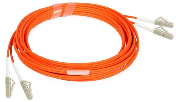 2105026-3 - Commscpe Fiber Optic Cable Assembly, Duplex LC, OM2, 3m