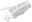 Đầu chụp bảo vệ đầu nối cáp Commscope 2843080-1, slim-line, trong suốt, Flat-Oval, Max 5.7mm