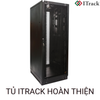 Tủ rack 42U ITrack ITS42-6100 Deep 1.000 Cửa Lưới Màu Đen