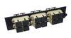 559596-1 COMMSCOPE Fiber Optic Snap-In Adapter Plate, Duplex SC, 12-Fiber, MM