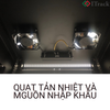 Tủ rack 42U ITrack ITS42-6100 Deep 1.000 Cửa Lưới Màu Đen