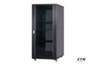 615888482 - Design Enhanced Server Cabinet with perforated front door, height 48U, width 800mm, depth 800mm, black