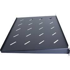 624050002 - 2U Fixed Shelf for 450mm depth wall mount cabinet, Black