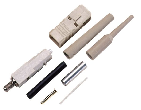 6588291-2 - AMP LightCrimp Plus Connector, Simplex SC, OM3