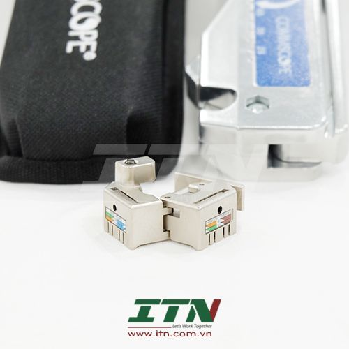 Tool nhấn hạt mạng 1725150 RJ45 Commscope dùng cho Cat5e, Cat6, Cat6A, Cat7