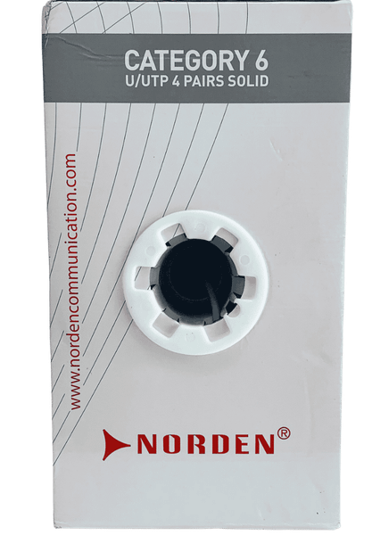 Dây cáp mạng NORDEN 113-40001104BL Cat6 305m màu xanh PVC/LSOH 23AWG