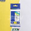 Nhãn in tiêu chuẩn brother Tze-241 18mm chữ đen nền trắng
