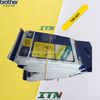 Nhãn in tiêu chuẩn brother Tze-621 9mm chữ đen nền vàng