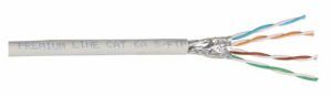 Cáp mạng S/FTP CAT6A, 23AWG, bọc nhôm chống nhiễu từng đôi, 4 đôi, 500m, vỏ LSOH, 600Mhz 209442225