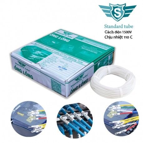 DN-TU332N  Ống lồng 3.2mm dài 100m, sử dụng cho dây lõi 0.75 - 1.5mm2