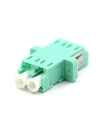 Khớp nối quang Multimode Commscope EH1457-002  Adapter LC DUPLEX W/ FLANGE, AQUA, W/P (MM)