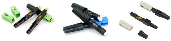 236220156 - Cổng nối cáp quang SC/APC đơn mốt màu xanh lá 2.0mm