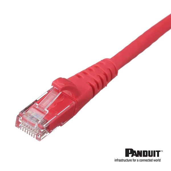 Dây nhảy Cat6 Panduit NK6PC10MRD 10 mét màu đỏ ( Red )UTP patch cord Panduit