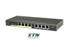 GS108PE - 8 Port Gigabit Ethernet PoE Smart Managed Plus Switch with 4-Ports PoE