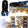 142386410 Kềm bấm đầu RJ45 CAT6, CAT5e, Premiumline Germany 3 trong 1