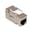 108524010 - Category 6A+ 180° Shielded Die-casting Keystone Jack, De-embedded Type