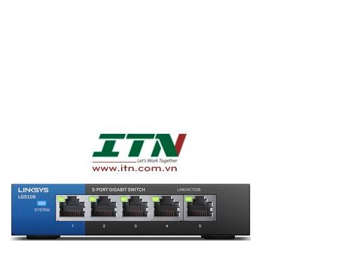 Linksys LGS105 5-Port Business Desktop Gigabit Switch