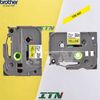 Nhãn in tiêu chuẩn brother Tze-631 12mm chữ đen nền vàng