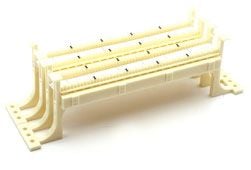 271110070 - Premium Line 110 Wiring Blocks with Legs, 100 pairs, Ivory
