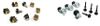 196000050 - Cage Nut for Cabinet, 50 sets/bag
