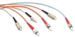 214869030 - Dây nhảy quang LC/SC ,Chuẩn UPC, Đa mốt OM3 50/125, Đường kính 2.0mm, dạng dây đôi, LSOH, 3m