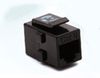 197610002 - Ổ cắm mạng Cat6 dạng Inline Coupler, không chống nhiễu, màu đen