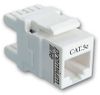 1051210XX - Ổ cắm mạng Cat5e 180°, không chống nhiễu, chuẩn kép IDC, màu trắng, đỏ, vàng, xanh lá, xanh