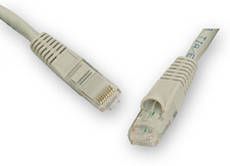 18511050X - Dây nhảy cáp UTP CAT5e loại System, dạng dây bện, 5m, vỏ PVC, X = màu xanh, xanh lá, xám, vàng, cam, đen, trắng, tím