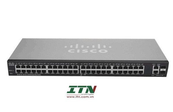 SF220-48-K9 - Cisco SF220-48 48-Port 10/100 Smart Switch