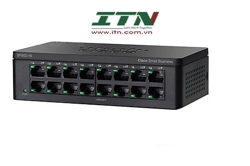SF95D-16 - Cisco SF95D-16 16-Port 10/100 Desktop Switch