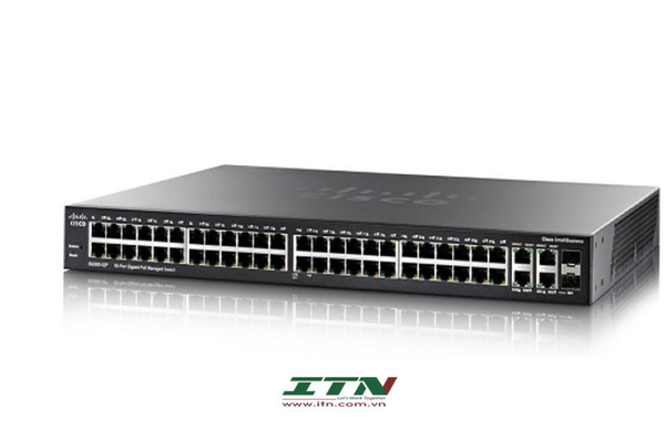 SG350-52MP-K9 - Cisco SG350-52MP 52-Port Gigabit Max-PoE Managed Switch