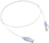 186920201 - Dây nhảy cáp UTP CAT6 dạng dây bện loại mỏng, 30 AWG, 2m  , vỏ LSOH, màu trắng
