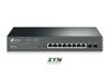 T1500G-10MPS - JetStream 8-Port Gigabit Smart PoE+ Switch with 2 SFP Slots