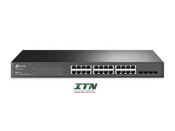 T1600G-28TS - Switch Smart JetStream 24 cổng Gigatbit với 4 khe cắm SFP