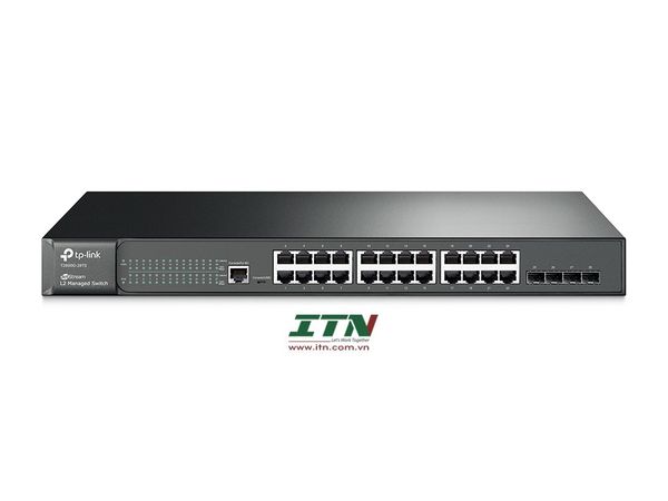 T2600G-28TS - Switch Quản Lý JetStream L2 - 24 cổng Gigabit với 4 khe SFP