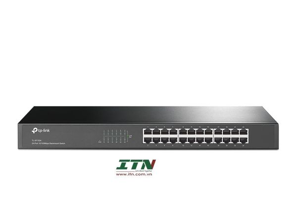 TL-SF1024 - Switch Chia Tín Hiệu 24 cổng có giá treo 10/100Mbps