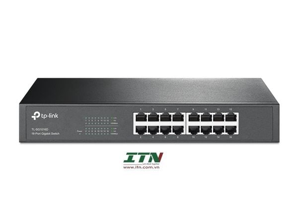 TL-SG1016D - Bộ chia tín hiệu 16 cổng Gigabit Desktop/Rackmount