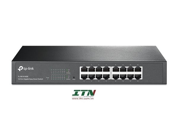 TL-SG1016DE - Bộ chia tín hiệu thông minh dễ dàng 16 Port Gigabit