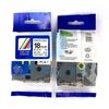TZ2-FX241 nhãn TZ2 siêu dẻo - Chữ đen trên nền trắng, 18mm