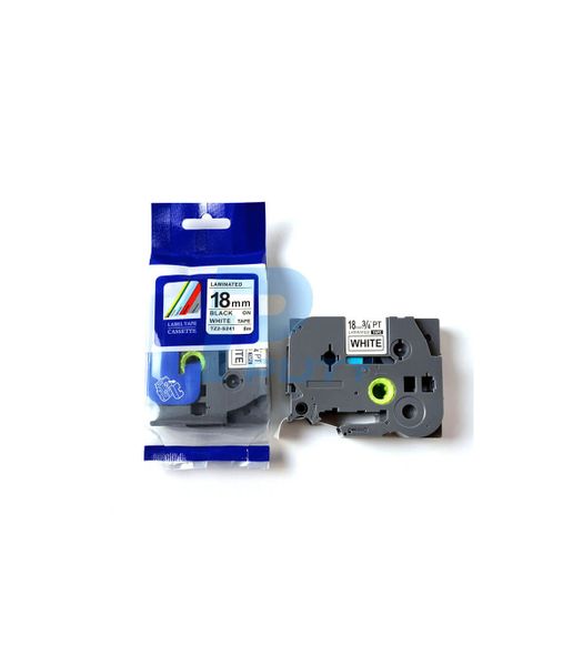 TZ2-S241 nhãn TZ2 siêu dính - Chữ đen trên nền trắng, 18mm