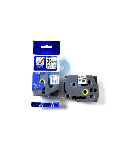 TZ2-S261 nhãn TZ2 siêu dính - Chữ đen trên nền trắng, 36mm