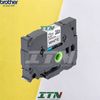 Nhãn in tiêu chuẩn brother Tze-231 12mm chữ đen nền trắng