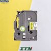 Nhãn in tiêu chuẩn brother Tze-641 18mm chữ đen nền vàng